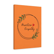 Canvas Gallery Wrap, Olive Branch Logo, vital orange-Canvas-Practice Empathy