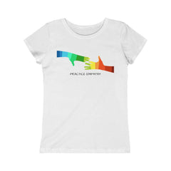 Girls Princess Tee, My Hand to Yours-Kids clothes-Practice Empathy