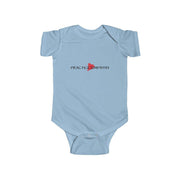 Infant Fine Jersey Bodysuit, Classic Logo-Kids clothes-Practice Empathy