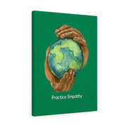Nourishing Home, Canvas Gallery Wrap, forest green-Canvas-Practice Empathy