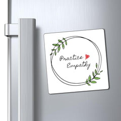 Refrigerator Magnet, Olive Branch Logo, white-Paper products-Practice Empathy