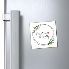 Refrigerator Magnet, Olive Branch Logo, white-Paper products-Practice Empathy