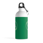 Stainless Steel Water Bottle, Olive Branch Logo, forest green-Mug-Practice Empathy