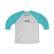 Tri-Blend 3/4 Raglan Tee, Hand in Hand Logo-Long-sleeve-Practice Empathy