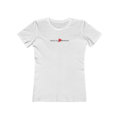 Women's The Boyfriend Tee, Classic Logo-T-Shirt-Practice Empathy